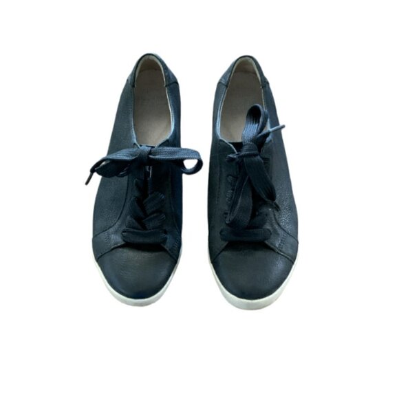 Dansko Black Leather Lace Up Sneaker Womens Sz US 8.5/9 #46F - Picture 2 of 8